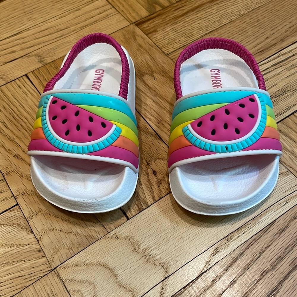 Watermelon pool slides
